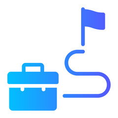 job gradient icon