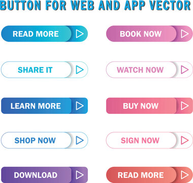 cta web button collection