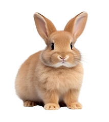 rabbit isolated on white or transparent background