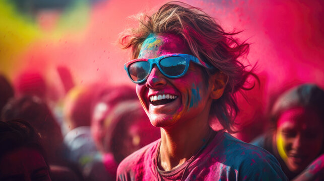 Celebrating 40 Years: Cricket Victory & Holi Color Extravaganza