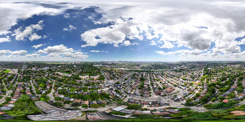 Experience Downtown Toronto in all its glory with a 360° panorama. This immersive view lets you explore the city's vibrant streets, iconic skyline, architectural marvels, and bustling energy from ever