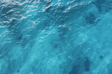 Obraz premium water surface with ripples texture background. ai generative