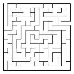 maze puzzle in PNG