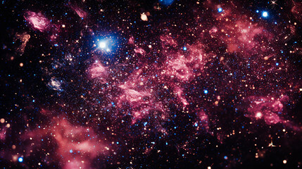Background with galaxy stars