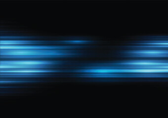 Modern abstract high-speed  light motion effect on black background. vector illustration.