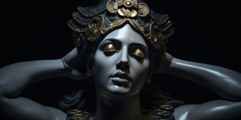 Statue Powerful Woman