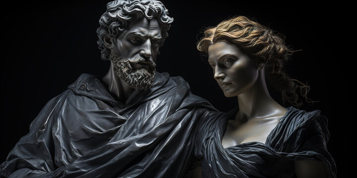Statue Couple