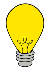 Bulb - idea illustration