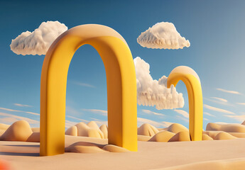 arch on the beach