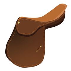Leather English Saddle