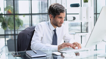 His mind is always wandering towards success