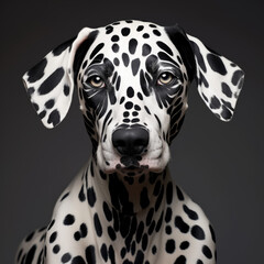 Naklejka premium Dalmatiner
