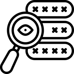 hacking password icon