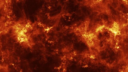 Fototapeta na wymiar Solar plasma. Fire energy. Fiery background