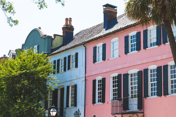 Rainbow Row, Charleston
