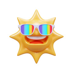 3D Summer Illustration Icon or 3d summer icon © Samsul passive