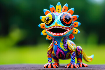 Alebrije Mexican folk art, wood carving