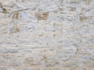 irregular texture of old stone wall
