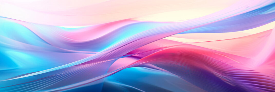 abstract geometric background with fluid lines and shapes, futuristic concepts.