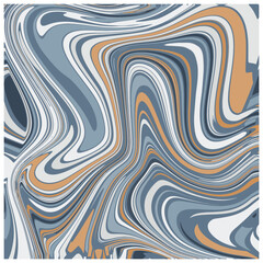 Marble effect liquify multicolor background line art pattern