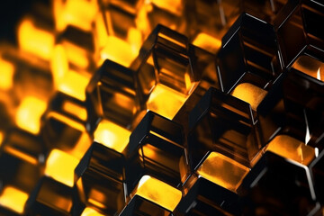 Obraz premium abstract glass colorful background