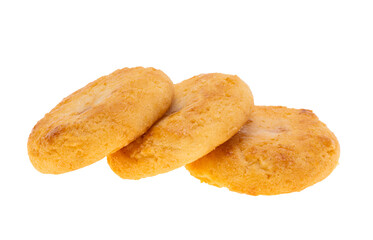 cookies with jam isolated