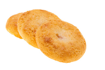 cookies with jam isolated