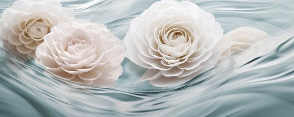 A gentle rolling wave of petals surging with the rhythm of the tides