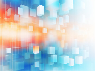 Bright digital background, perfect fusion of art and cybersecurity themes.