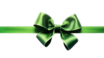 Green Ribbon, gift ribbon