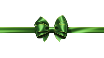 Green Ribbon, gift ribbon