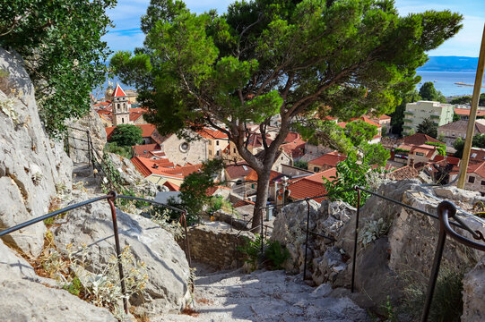 Photo from Fortress Mirabella in Omis, Split-Dalmatia County, Croatia
