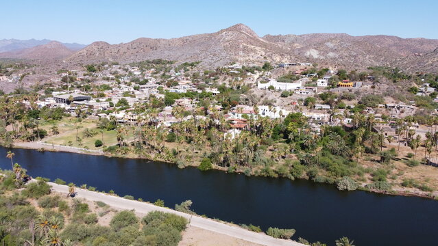 PHOTOGRAPHY WITH DRONE IN HEROICA MULEGE BAJA CALIFORNIA SUR MEXICO