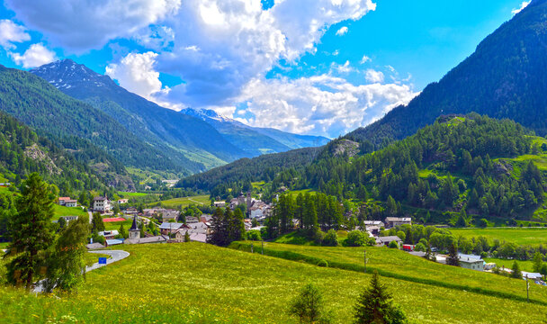 Susch/Gemeinde Zernez, Graub&uuml;nden, Schweiz