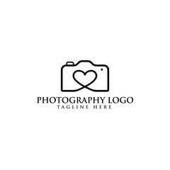 Linear logo of the photographer
