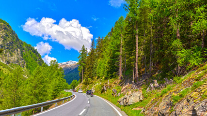  Hauptstrasse 28 zwischen Susch und Flüelapass, Graubünden, Schweiz
