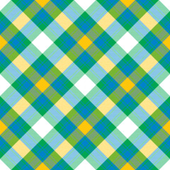 Plaid pattern seamless. Check fabric texture. Stripe square background. Vector textile design.