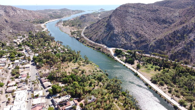 PHOTOGRAPHY WITH DRONE IN HEROICA MULEGE BAJA CALIFORNIA SUR MEXICO