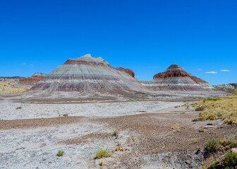 Landscape photograph taken at Petrified Forest National Park in Arizona.