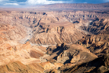 Fototapeta na wymiar the fish river canyon, Namibia