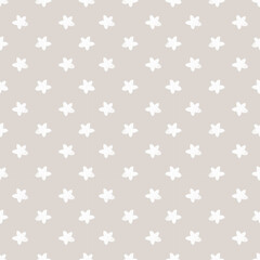 Cute star seamless pattern for fabric, wallpaper, paper, background