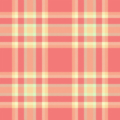 Seamless pattern plaid of fabric check tartan with a texture textile background vector.