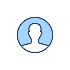 User icon vector. person sign and symbol. people icon.