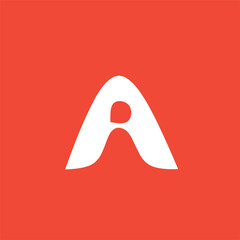 Letter A logo template