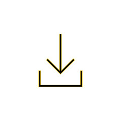 Download icon vector for web and mobile app. Download sign and symbol