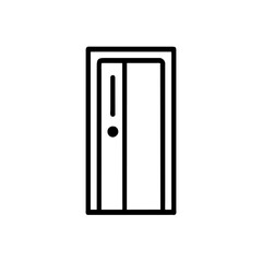 door icon outline
