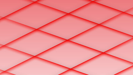 Fototapeta na wymiar Simple modern style dynamic lines gradient red background