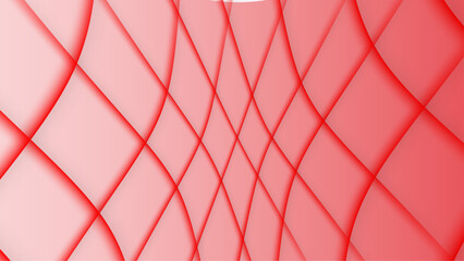 Simple modern style dynamic lines gradient red background