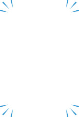 Digital png illustration of blue shapes with copy space on transparent background