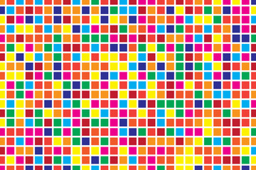 Colorful square blocks seamless pattern background vector art